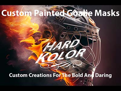 goalie mask painting and airbrushing