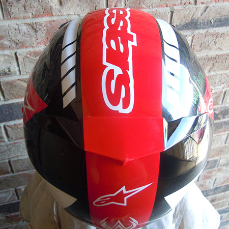 alpine stars racing helmet