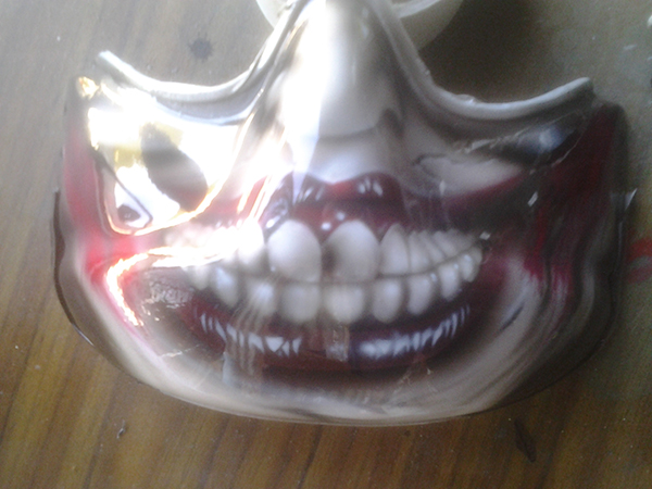 custom painted flight mask