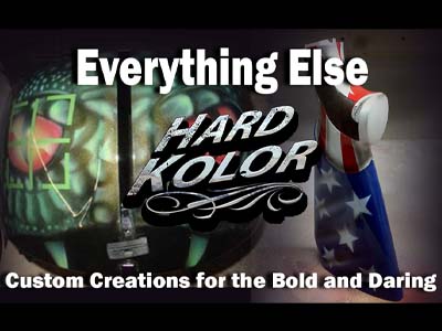 airbrushing on just about anything